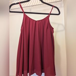 Nine West Flowy Red Top